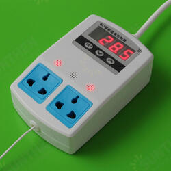 WST-D1 Reptile Aquarium Tank Temperature Controller Upper Lower Thermostat Socket WST-D1 Reptile Aquarium Tank Temperature Controller Upper Lower Thermostat Socket