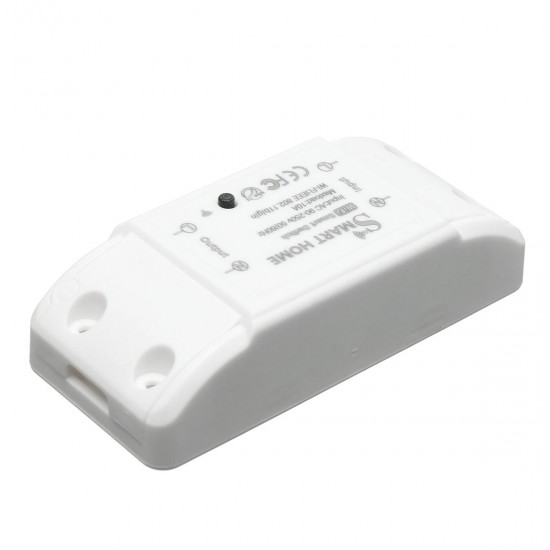 WiFi Smart Switch 10A/2200W Wireless Remote Switch Timer APP Control Universal Smart Home Automation Module Light Switch
