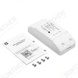 WiFi Smart Switch 10A/2200W Wireless Remote Switch Timer APP Control Universal Smart Home Automation Module Light Switch WiFi Smart Switch 10A/2200W Wireless Remote Switch Timer APP Control Universal Smart Home Automation Module Light Switch