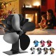 YL901 4 Leaves Eco Heat Powered Wood Stove Fan for Gas/Pellet/Log/Wood Buring Stoves Fireplace Fan