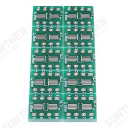 10PCS 0.65mm/1.27mm TSSOP8 SSOP8 SOP8 to DIP8 PCB SOP-8 SOP Transfer Board DIP Pin Board Pitch Adapter 10PCS 0.65mm/1.27mm TSSOP8 SSOP8 SOP8 to DIP8 PCB SOP-8 SOP Transfer Board DIP Pin Board Pitch Adapter