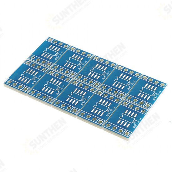 10PCS SOP-8 Adapter Plate SOP to DIP SO8 / SOP8 DIP8 Adapter Plate IC Soket YL-14