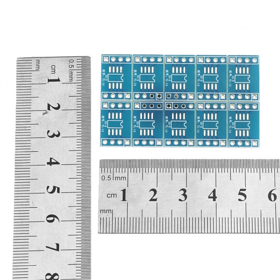 10PCS SOP-8 Adapter Plate SOP to DIP SO8 / SOP8 DIP8 Adapter Plate IC Soket YL-14