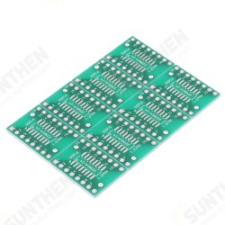 10PCS SOP16 SSOP16 TSSOP16 To DIP DIP16 0.65/1.27mm IC Adapter PCB Board 10PCS SOP16 SSOP16 TSSOP16 To DIP DIP16 0.65/1.27mm IC Adapter PCB Board