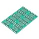 10PCS SOP16 SSOP16 TSSOP16 To DIP DIP16 0.65/1.27mm IC Adapter PCB Board