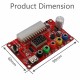 24 Pins ATX Power Supply Break0ut Board and Acrylic Case Kit with ADJ Adjustable Voltage Knob Reset Protection ATX Power Converter Board