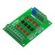 24V To 12V 4 Channel Optocoupler Isolation Board Isolated Module PLC Signal Level Voltage Converter Board 4Bit