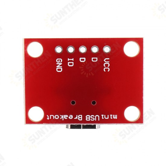 3pcs Mini USB Converter Module Convertsion Board For USB Mini-B Power Extension