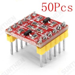 50Pcs 3.3V 5V TTL Bi-directional Logic Level Converter for Arduino - products that work with official Arduino boards 50Pcs 3.3V 5V TTL Bi-directional Logic Level Converter for Arduino - products that work with official Arduino boards