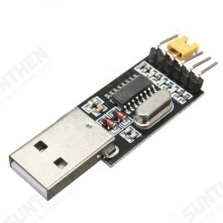 5pcs 3.3V 5V USB to TTL Convertor CH340G UART Serial Adapter Module STC 5pcs 3.3V 5V USB to TTL Convertor CH340G UART Serial Adapter Module STC