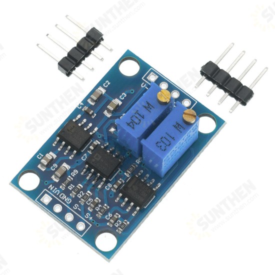 AD620 Microvolt MV Voltage Amplifier Signal Instrumentation Module Board DC3-12V