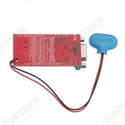 DC 9V Portable VGA Signal Generator Module LCD Screen Test Module With 15 Different Signals DC 9V Portable VGA Signal Generator Module LCD Screen Test Module With 15 Different Signals