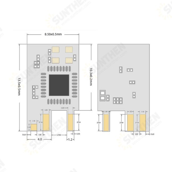 ESP-01D ESP8285 WiFi Module Serial Port to WiFi Wireless Transparent Transmission Small Size Board