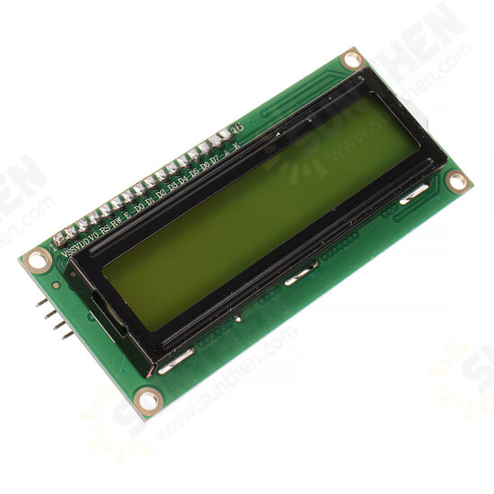 HW-060B 1602 LCD 5V Yellow-green Screen IIC I2C Interface Module 1602 LCD Display Adapter Board