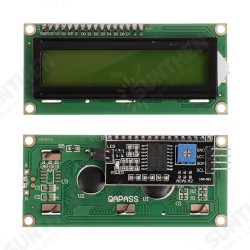 HW-060B 1602 LCD 5V Yellow-green Screen IIC I2C Interface Module 1602 LCD Display Adapter Board HW-060B 1602 LCD 5V Yellow-green Screen IIC I2C Interface Module 1602 LCD Display Adapter Board