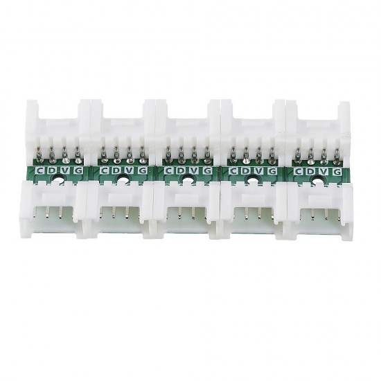 5pcs Grove to Grove Connector Grove Extension Board Female Adapter for RGB LED strip Extension