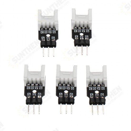 5pcs Grove to Servo Connector Expansion Board Female Adapter for RGB LED strip Extension