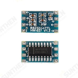 Mini RS232 to TTL Converter Module Board Adapter MAX3232 120kbps 3-5V Serial Port Mini RS232 to TTL Converter Module Board Adapter MAX3232 120kbps 3-5V Serial Port