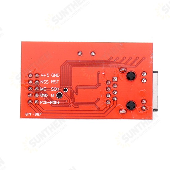 Mini W5100 LAN Ethernet Shield Network Board Module Ethernet UNO Mega 2560 3.3V for Arduino - products that work with official Arduino boards