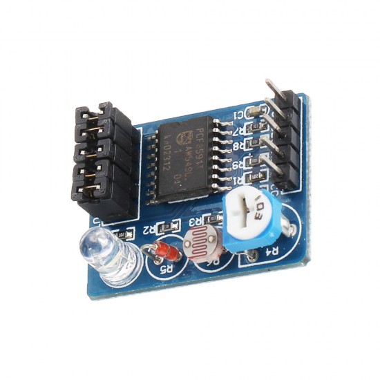 PCF8591 AD/DA Analog-Digital-Analog Converter Module Measure Light and Temperature Produce Various Waveforms