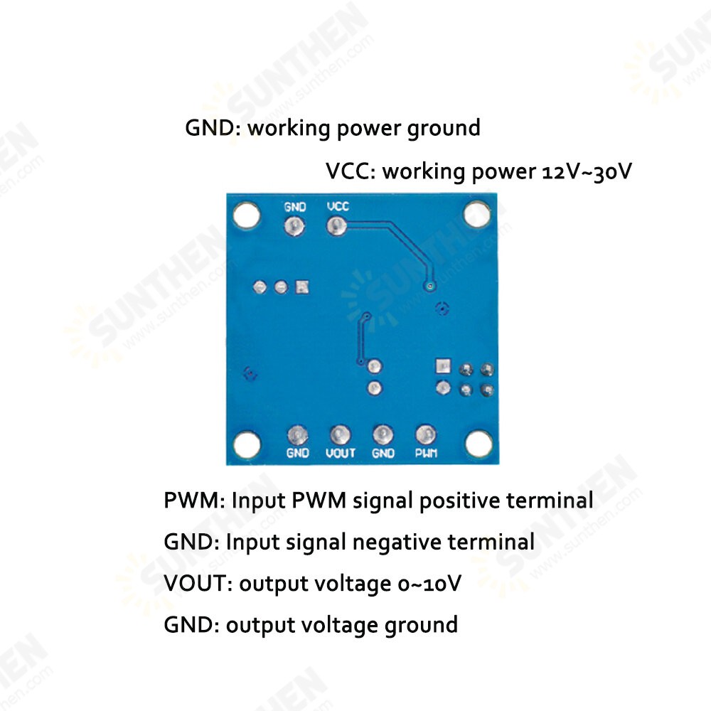 PWM To Voltage Board 0100 010V Module 