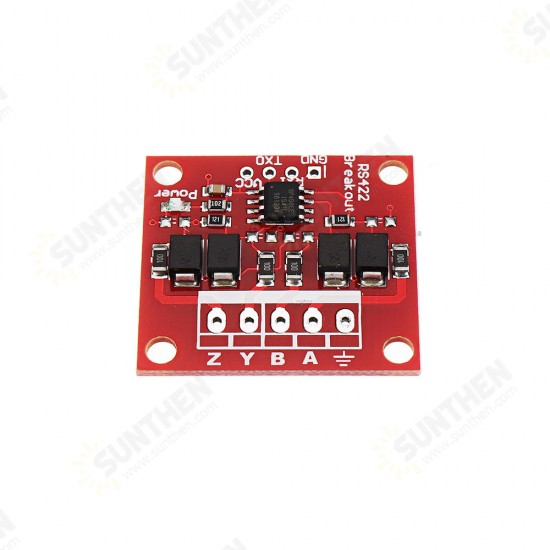 RS422 to TTL Bidirectional Signal Adapter Module RS422 Turn Single Chip UART Serial Port Level 5V DC