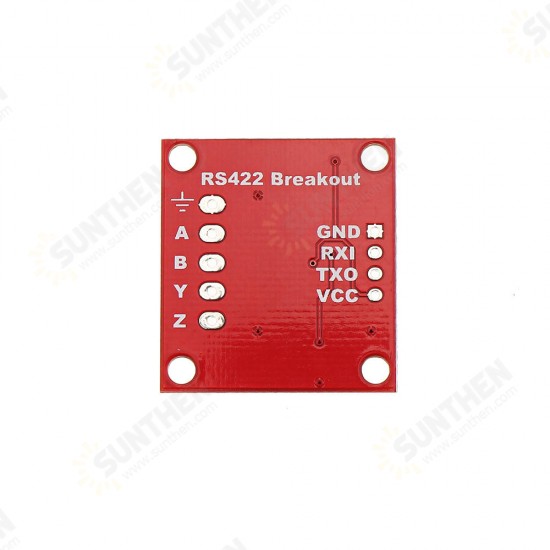 RS422 to TTL Bidirectional Signal Adapter Module RS422 Turn Single Chip UART Serial Port Level 5V DC