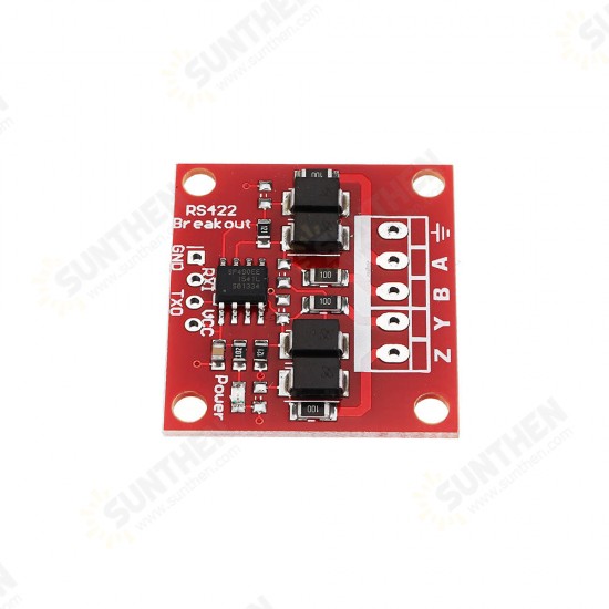 RS422 to TTL Bidirectional Signal Adapter Module RS422 Turn Single Chip UART Serial Port Level 5V DC