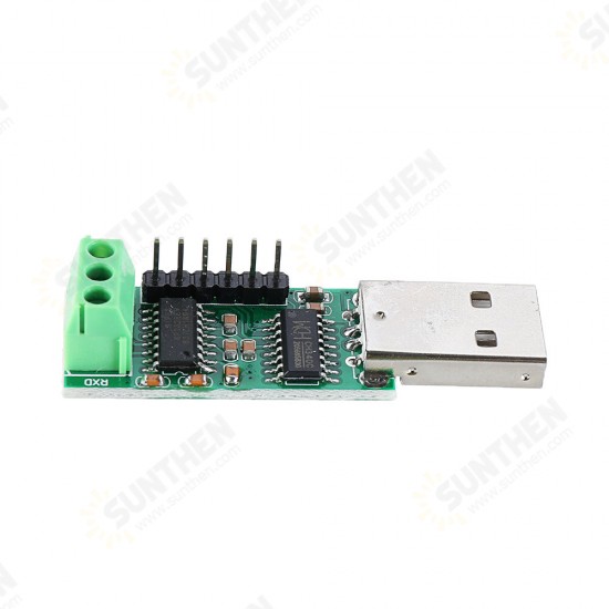 USB to Serial Port Multi-function Converter Module RS232 TTL CH340 SP232 IC Win10 for Pro Mini STM32 AVR PLC PTZ Modubs