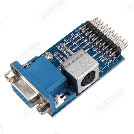 VGA to PS2 Module Test Module Adapter Development Board Converter Board