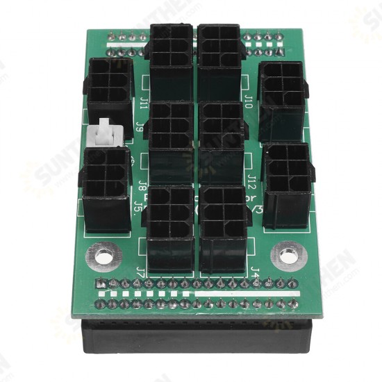 X3650 Server Power Supply Dual Parallel Solution Adapter Board Motherboard 1350W 10X6PIN for IBM X3650 Server PSU