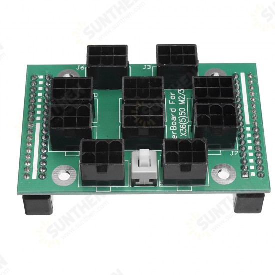 X3650 Server Power Supply Dual Parallel Solution Adapter Board Motherboard 1350W 10X6PIN for IBM X3650 Server PSU