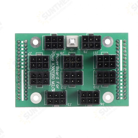 X3650 Server Power Supply Dual Parallel Solution Adapter Board Motherboard 1350W 10X6PIN for IBM X3650 Server PSU