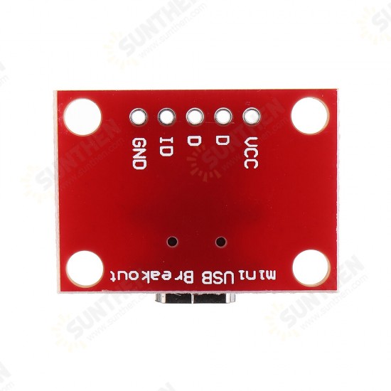 miniUSB Converter Module Convertsion Board For USB Mini-B Power Extension