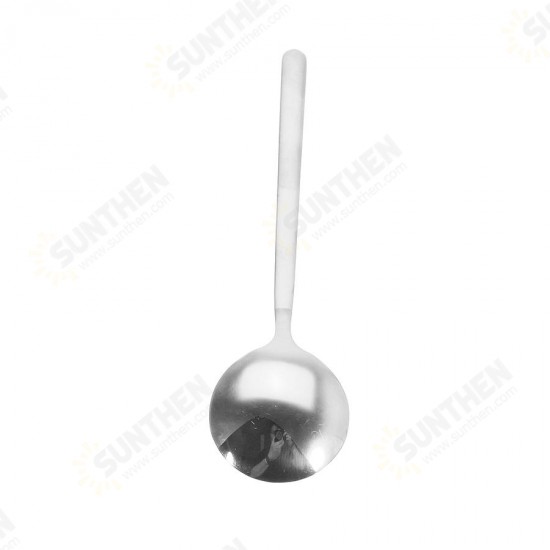 1 piece Espresso Spoons Stainless Steel Mini Teaspoon for Coffee Sugar Dessert Cake Ice Cream Soup Spoon