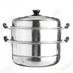 3 Tier Stainless Steel Pot Steamer Steam Cooking Cooker Cookware Hot Pot Kitchen Cooking Tools 3 Tier Stainless Steel Pot Steamer Steam Cooking Cooker Cookware Hot Pot Kitchen Cooking Tools
