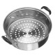 3 Tier Stainless Steel Pot Steamer Steam Cooking Cooker Cookware Hot Pot Kitchen Cooking Tools