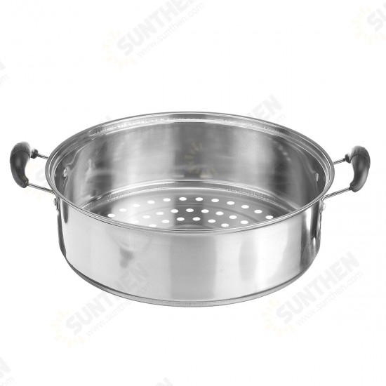 3 Tier Stainless Steel Pot Steamer Steam Cooking Cooker Cookware Hot Pot Kitchen Cooking Tools