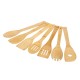 8PCS Bamboo Nonstick Cooking Utensils Wooden Spoons and Spatula Utensil Set