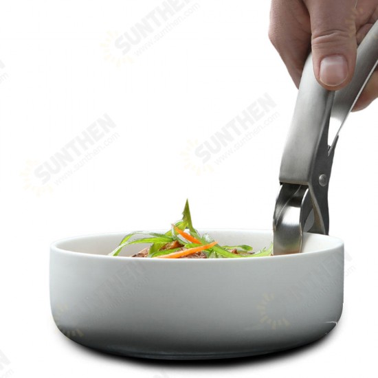 Stainless Steel Anti-scalding Clip Bowl Dishes Folder Stainless Steel Anti-Scalding Pot Bowl Anti-Hot Clip Manual Pot Oven Clip From