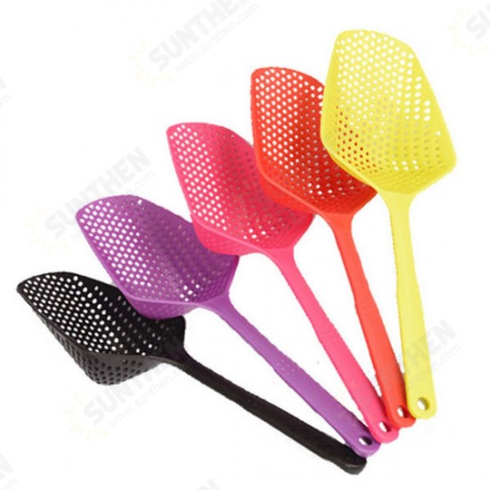 KT-SP2 Large Nylon Strainer Scoop Colander Drain Vegies Water Scoop Kitchen Accessories