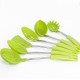 Stainless Steel Silicone Cooking Utensil Set Premium Stand Cooking Spoon Spatula Soup Ladle