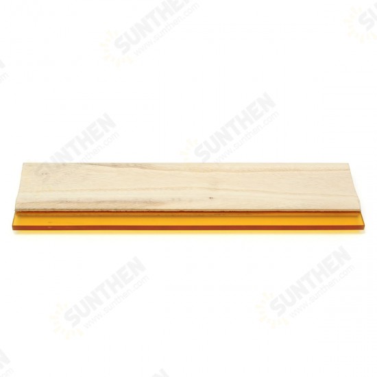 15.7inch 40cm Silk Screen Printing Squeegee Durometer Urethane Ink Scraper Blade