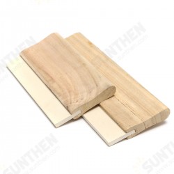 2 Sizes A4/A3 Wooden Handle Rubber Blade for Screen Printing Squeegee 2 Sizes A4/A3 Wooden Handle Rubber Blade for Screen Printing Squeegee