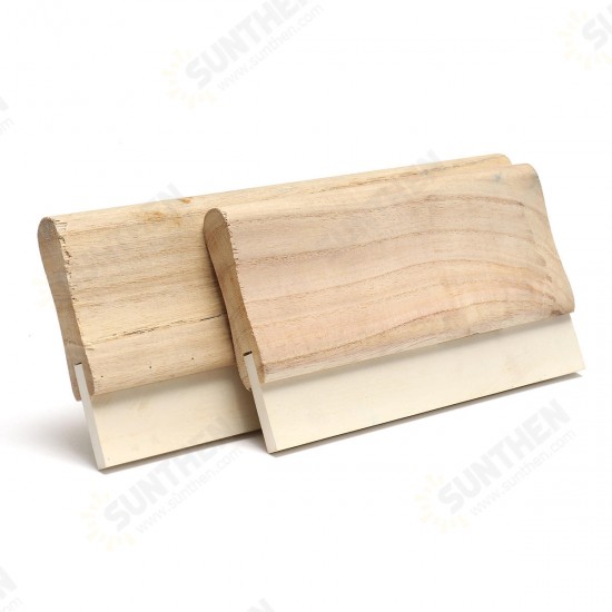 2 Sizes A4/A3 Wooden Handle Rubber Blade for Screen Printing Squeegee