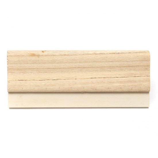 2 Sizes A4/A3 Wooden Handle Rubber Blade for Screen Printing Squeegee