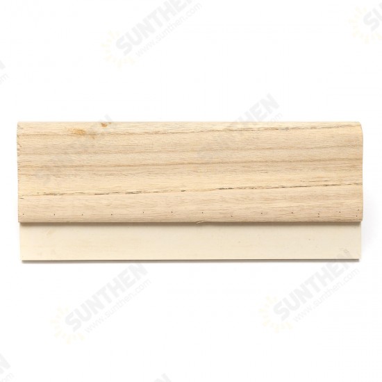 2 Sizes A4/A3 Wooden Handle Rubber Blade for Screen Printing Squeegee