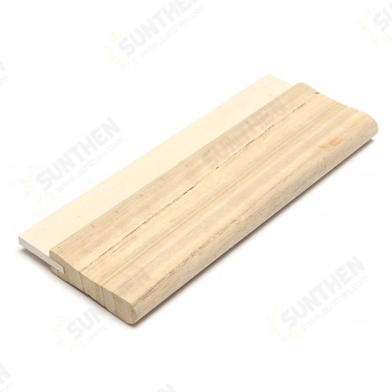 2 Sizes A4/A3 Wooden Handle Rubber Blade for Screen Printing Squeegee