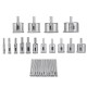 28PCS Electroplated Glass Drill Bit Diamond Glass Hole Opener Set