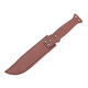 33cm Leather Sheath Saber Cutter Holder Cover Protector Cosplay Costume Outdoor Leather Craft Tool